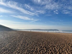 The Golden Sands of Woolacombe Beach