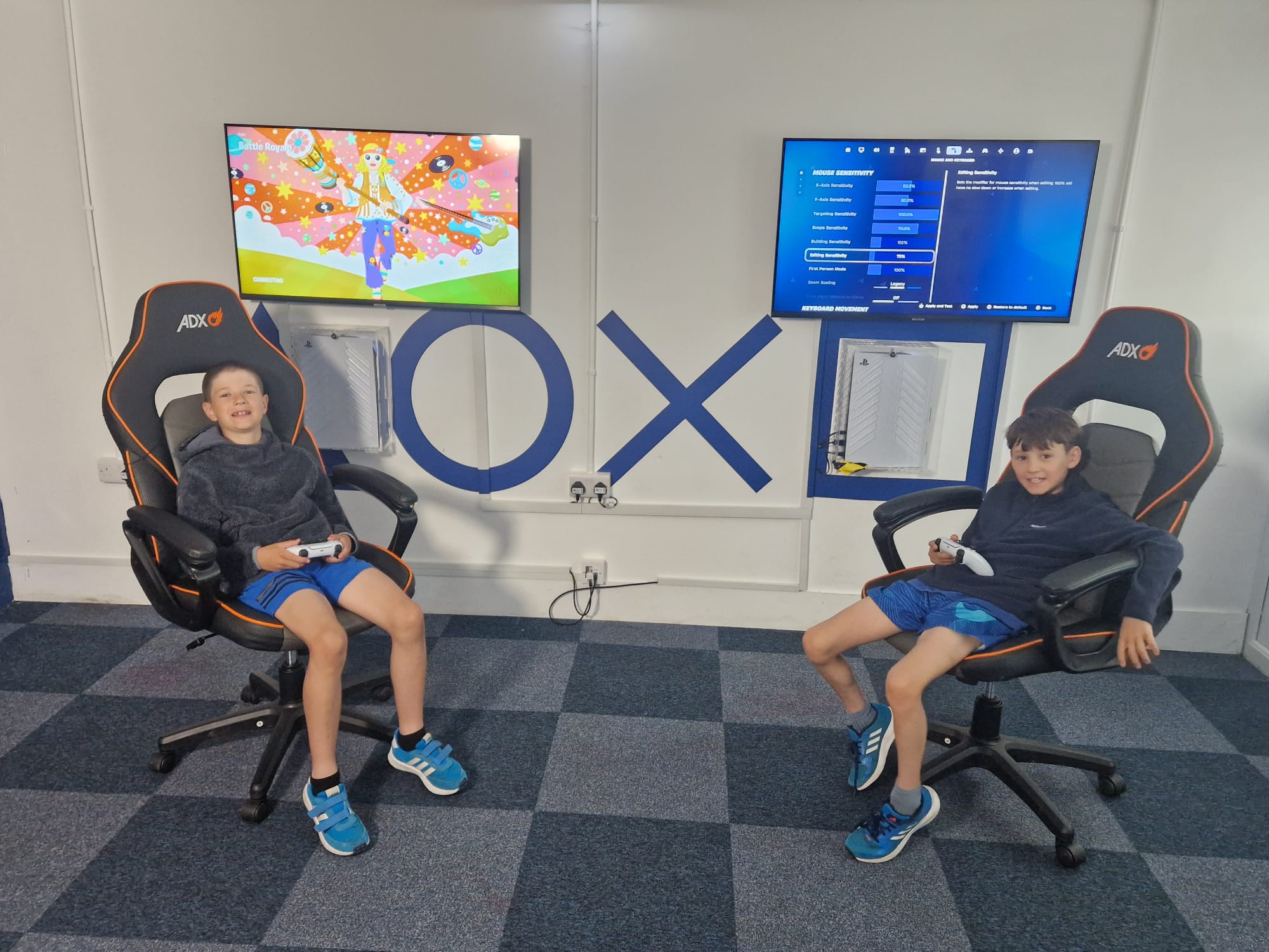 Boys gaming