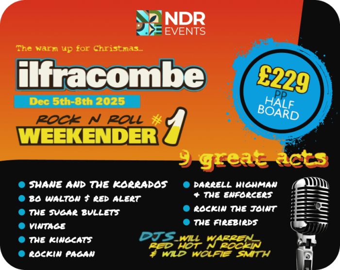North Devon Resort Website Thumbnail Ilfracombe Rock Weekender 2025 700x556 1
