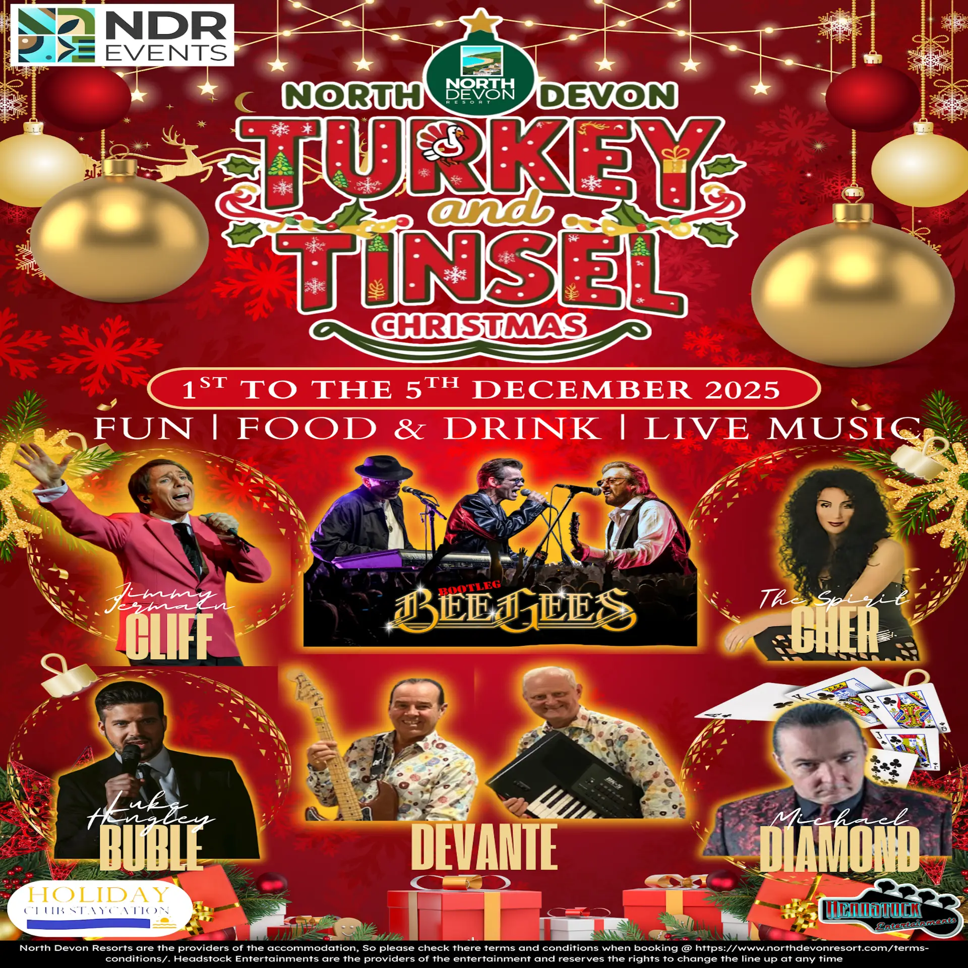 Tinsel and Turkey Event Devon