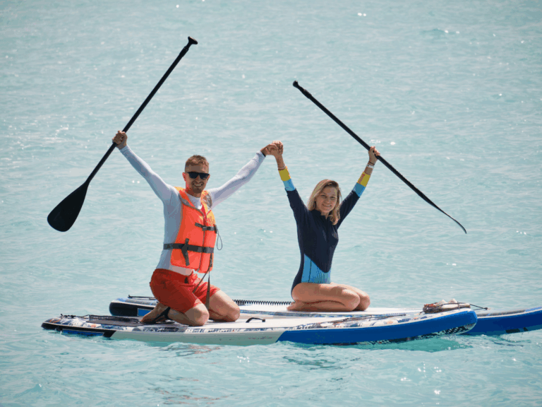 Paddleboarding in Devon