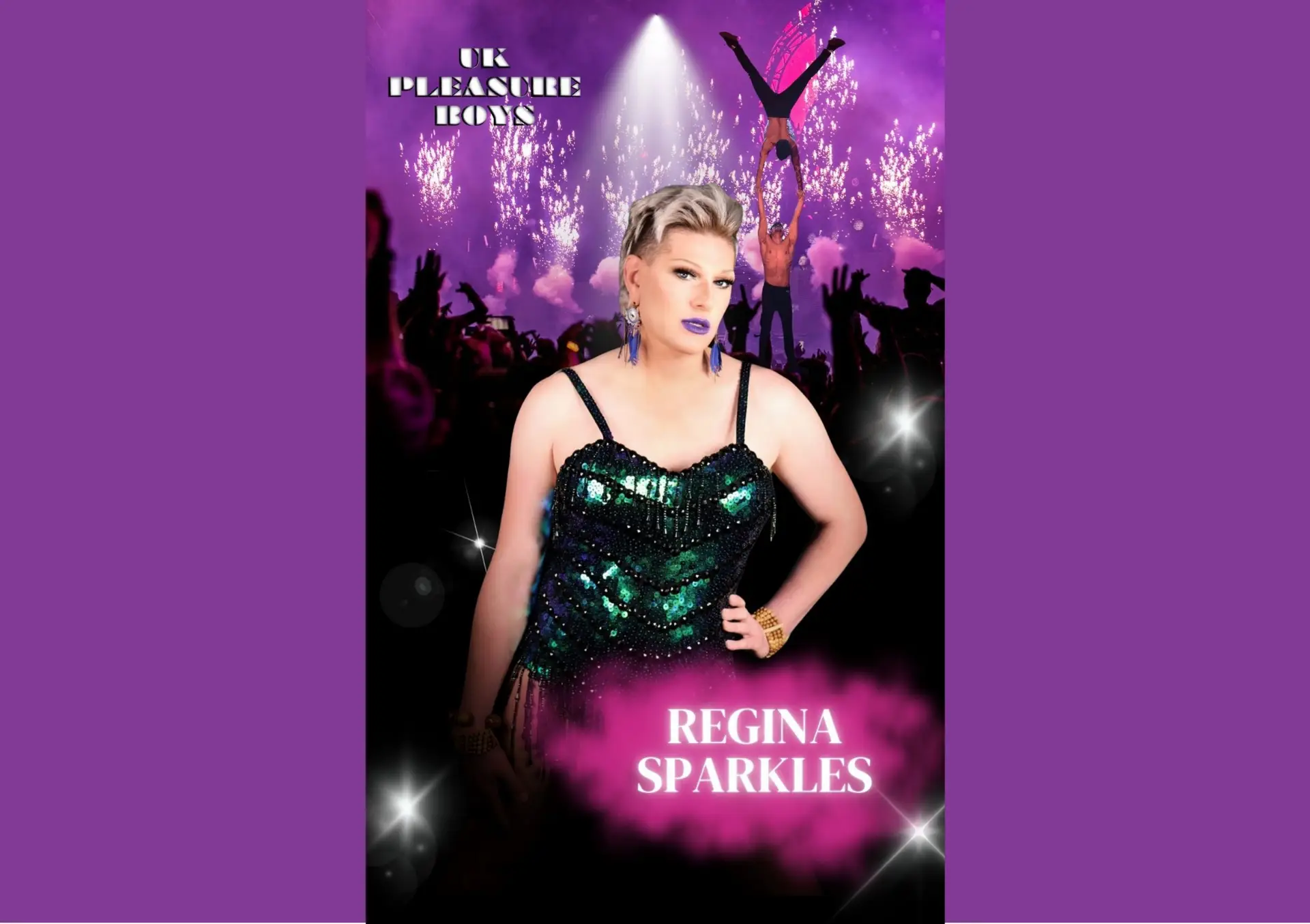 Regina Sparkles Pleasure Boys