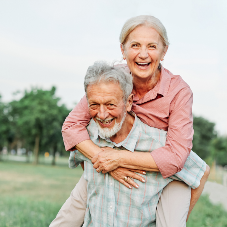 older couple holiday