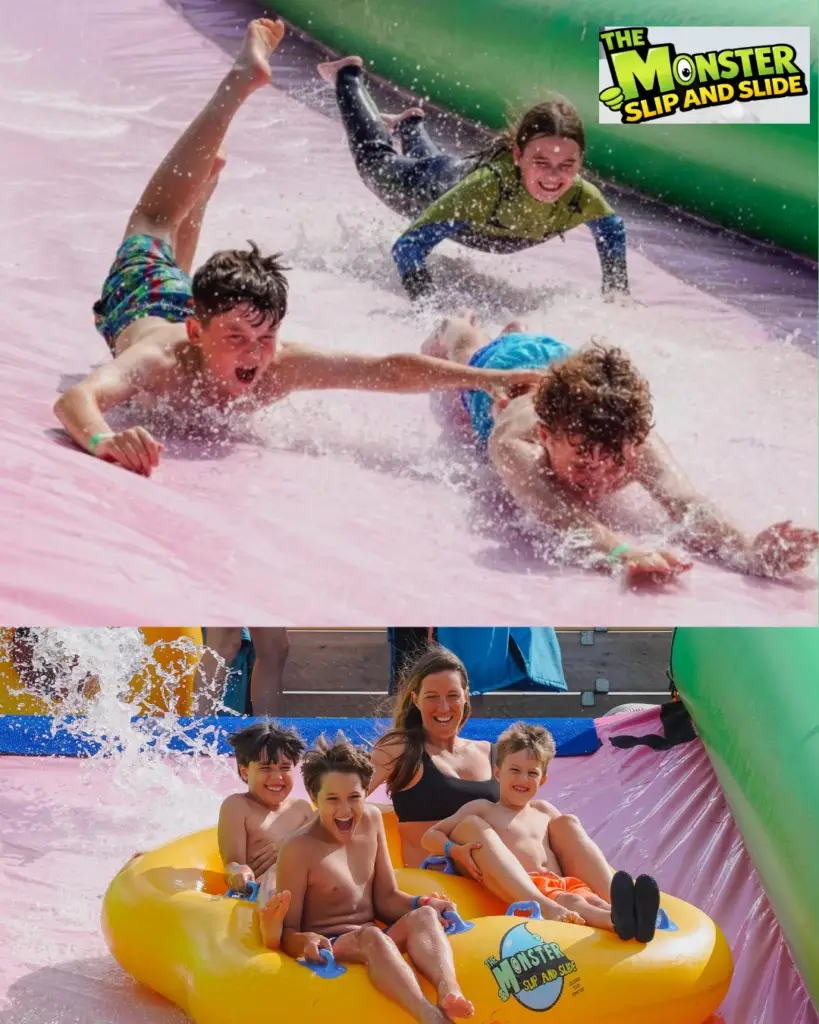 Monster slip and slide